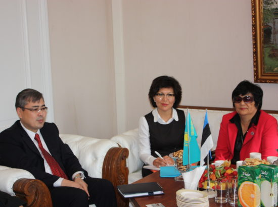 Riigikogu aseesimehe Jüri Ratase kohtumine Kasahstani riigi delegatsiooniga